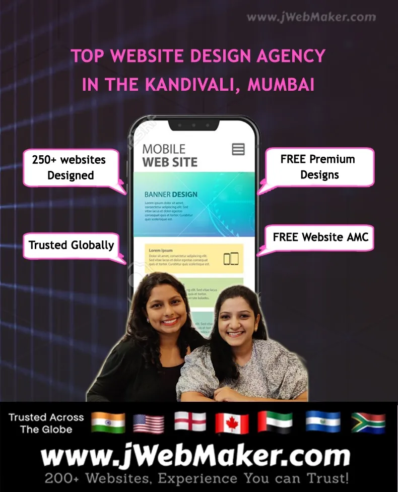 jWebMaker is the <em>Best Website Design Company in Kandivali, Borivali, & the Entire Mumbai Region!