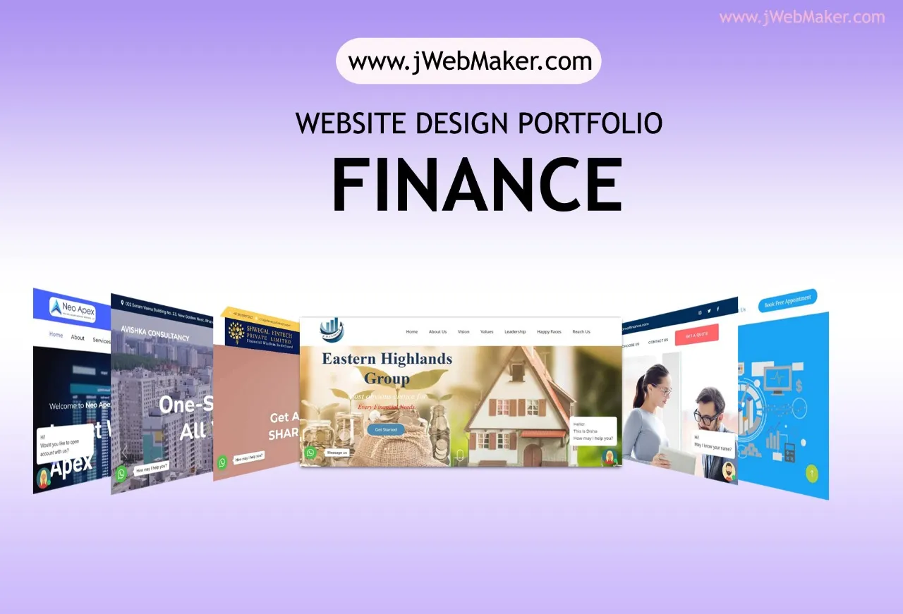 Specialized website design services for finance companies in Mumbai