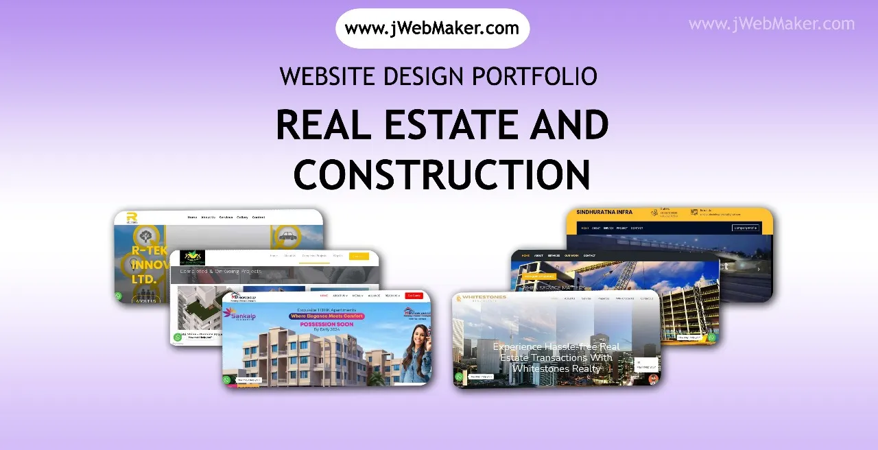 Tailored website design for real estate and construction firms in Mumbai